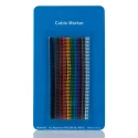 RS PRO Clip-On Cable Marker Yellow Nylon Pre-Printed 0-9-A-Z for 1.2 mm to 2 mm Cable 243-6410
