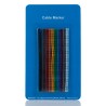 RS PRO Clip-On Cable Marker Yellow Nylon Pre-Printed 0-9-A-Z for 1.2 mm to 2 mm Cable 243-6410