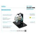 Weller Soldering Accessory Solder Dispenser for Use with ABW2 SD1000