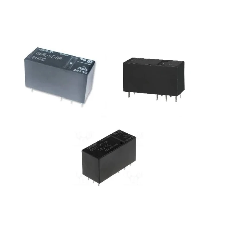 Omron Power Relay PCB Mount SPDT 24V DC Coil 16A Switching Current G5RL-1-E-HR DC24