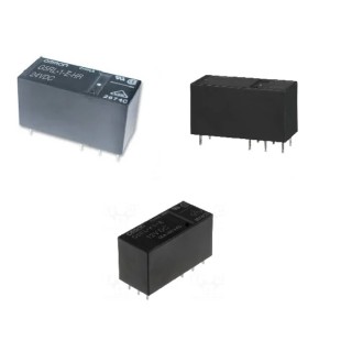 Omron Power Relay PCB Mount 24V DC Coil, 16A Switching Current, SPDT G5RL-1-E-HR DC24