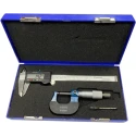 RS PRO Imperial & Metric Caliper and Micrometer Measuring Set 150mm Caliper 25mm Micrometer 0.01mm Resolution 243-6622