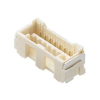 Molex 502584 Series Vertical Surface PCB Socket, 3-Contact, 1 Row, 1.5 mm Pitch, 100V, 2A, Thermoplastic Housing 502584-0360