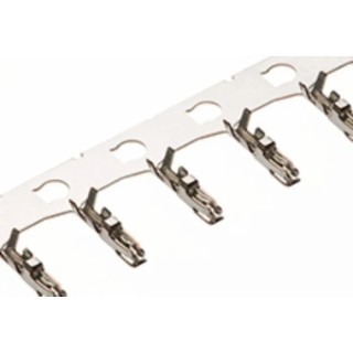 Molex 505570 Series Female Crimp Contact Tin Plated Copper Alloy, 26 AWG Min Crimp, 22 AWG Max, 3A Current 505572-1000