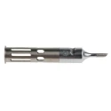 Weller 2 mm Bevel Soldering Iron Tip for Junior Pyropen T0051616799