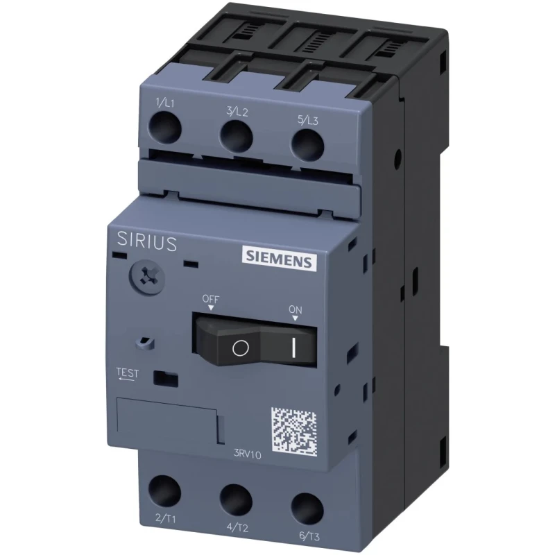 Siemens Motor Protection Circuit Breaker 180mA, 250mA Current Rating, 3RV1011-0CA10, 690V, IP20, -20 °C to 60 °C 3 Poles