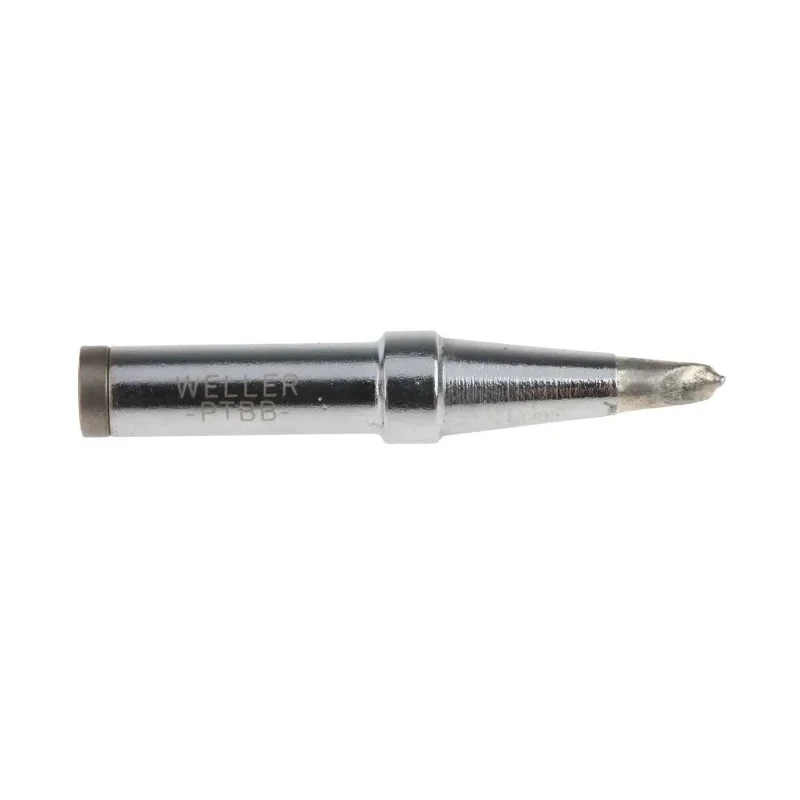 Weller Soldering Iron Tip PTBB8 425°C 2.4 mm Bevel 34.5 mm Length for TCP Series (Old Generation) PTBB8