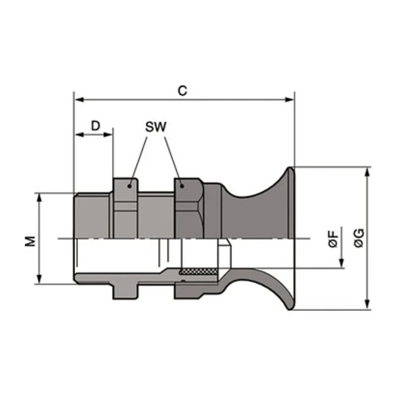Lapp SKINTOP Series 50 Cable Gland Kit PG13.5 Thread Size, Polyamide, IP68, 6-12mm Cable Diameter 53015430+53019030
