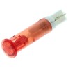 Signal Construct Red Panel Mount LED Indicator 5 mm, Solder Tab, IP67, 28V SKGD05004
