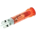 Signal Construct Red Panel Mount LED Indicator 5 mm, Solder Tab, IP67, 28V SKGD05004
