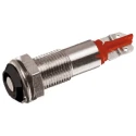 Signal Construct Red LED Panel Mount Indicator Recessed Bezel, 20V, 28V, 10mA, Solder Tab SMEP06004