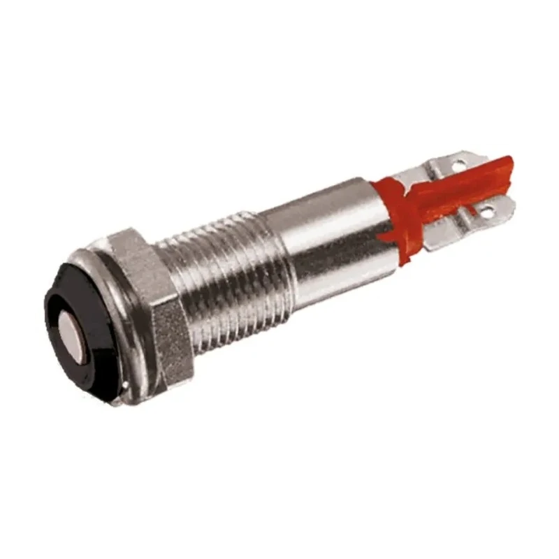 Signal Construct Red LED Panel Mount Indicator Recessed Bezel, 20V, 28V, 10mA, Solder Tab SMEP06004