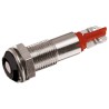 Signal Construct Red LED Panel Mount Indicator Recessed Bezel, 20V, 28V, 10mA, Solder Tab SMEP06004