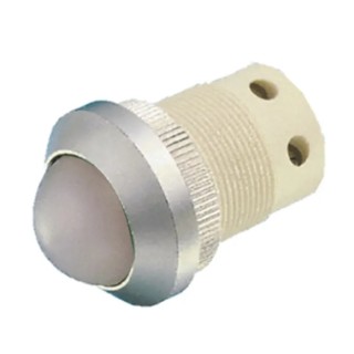 Signal Construct White LED Panel Mount Indicator 22 mm, Screw Termination SMQD22638