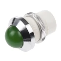 Signal Construct LED Green Panel Mount Indicator with Screw Termination 22 mm Mount Hole Size SMQD22738