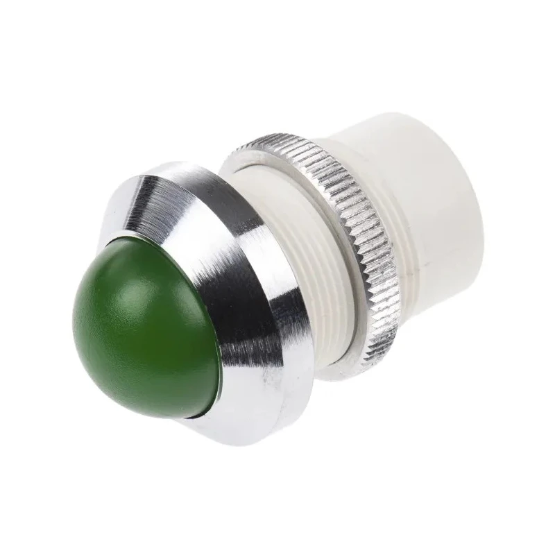 Signal Construct LED Green Panel Mount Indicator with Screw Termination 22 mm Mount Hole Size SMQD22738