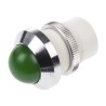 Signal Construct LED Green Panel Mount Indicator with Screw Termination 22 mm Mount Hole Size SMQD22738