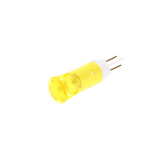 Signal Construct Yellow Panel Mount Indicator Flush Bezel 24V 28V 10mA SKGH10124