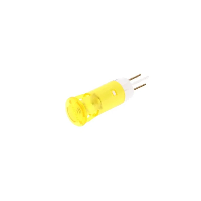 Signal Construct Yellow Panel Mount Indicator Flush Bezel 24V 28V 10mA SKGH10124