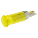 Signal Construct Yellow Panel Mount Indicator 230V 2.5mA Flush Bezel SKGU10128