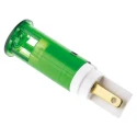 Signal Construct Green Panel Mount Indicator 24V 28V 10mA Flush Mount SKGH10724A