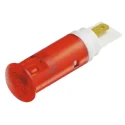 Signal Construct Red Panel Mount LED Indicator, 230V, 10mA, Flush Bezel, 38mm Length SKGU10028