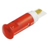 Signal Construct Red Panel Mount LED Indicator, 230V, 10mA, Flush Bezel, 38mm Length SKGU10028