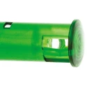 Signal Construct Green LED Panel Mount Indicator, 10 mm Mount Hole, Tab Termination, IP67, SKGU10728