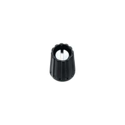 Elma Potentiometer Knob 10 mm Outside Diameter, 4 mm Shaft Diameter, Polyamide Material 020-2320