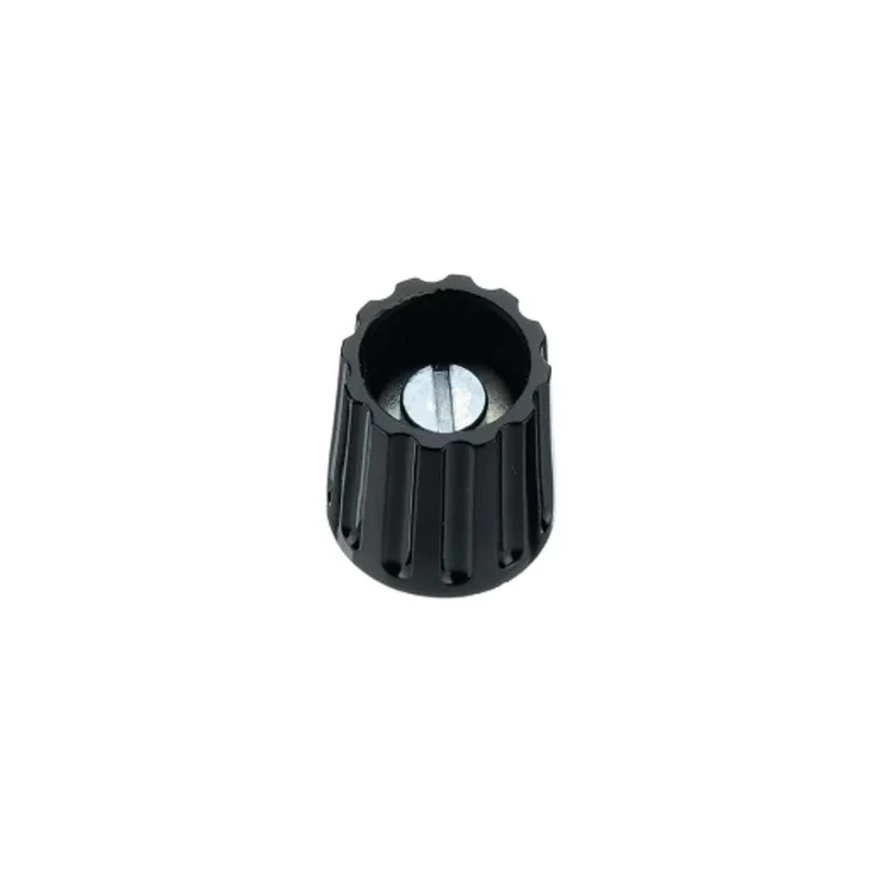 Elma Potentiometer Knob 14.5 mm Outside Diameter, 6 mm Shaft Diameter, Polyamide Black 021-3425