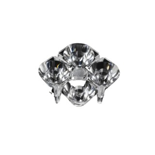 Ledil SPORT-2X2 Series 4-Way LED Lens Spot Beam Clear Polymethyl Methacrylate Round 3.4mm Diameter C17991_SPORT-2X2-S1