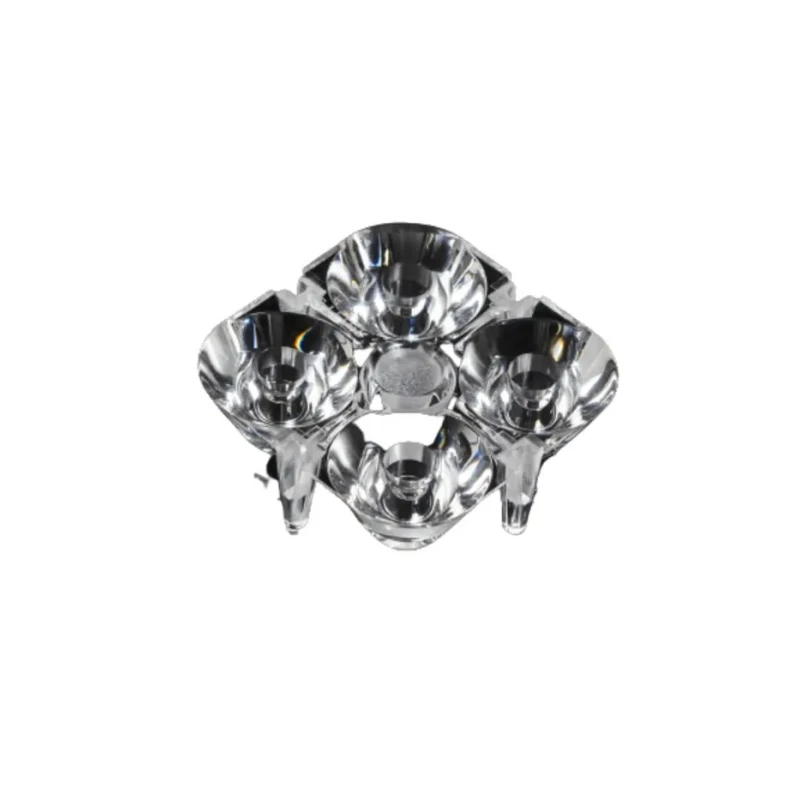 Ledil SPORT-2X2 Series 4-Way LED Lens Spot Beam Clear Polymethyl Methacrylate Round 3.4mm Diameter C17991_SPORT-2X2-S1