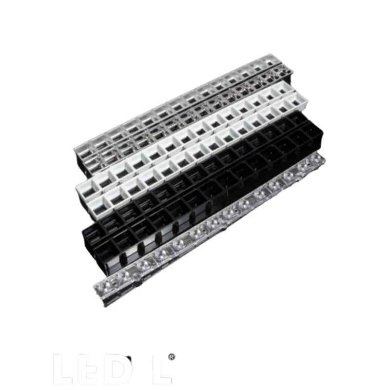 Ledil DAISY-MINI Series LED Reflector with Polycarbonate Black Glossy Finish F17028_DAISY-MINI-SHD