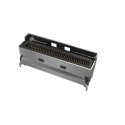Amphenol Communications Solutions Mini Cool Edge IO Series Vertical Edge Connector Panel 74-Contacts 0.6 mm Pitch G42V12312HR