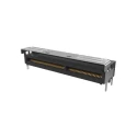 Amphenol Communications Solutions Mini Cool Edge IO Series Right Angle Edge Connector, Panel Mount, 74-Contacts G97R24332HR