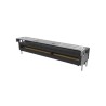 Amphenol Communications Solutions Mini Cool Edge IO Series Right Angle Edge Connector, Panel Mount, 74-Contacts G97R24332HR