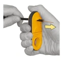 RS PRO Coaxial Insulated Coaxial Cable Stripping Tool 3 to 9 mm Stripping Range, 9mm Overall Length 663-370