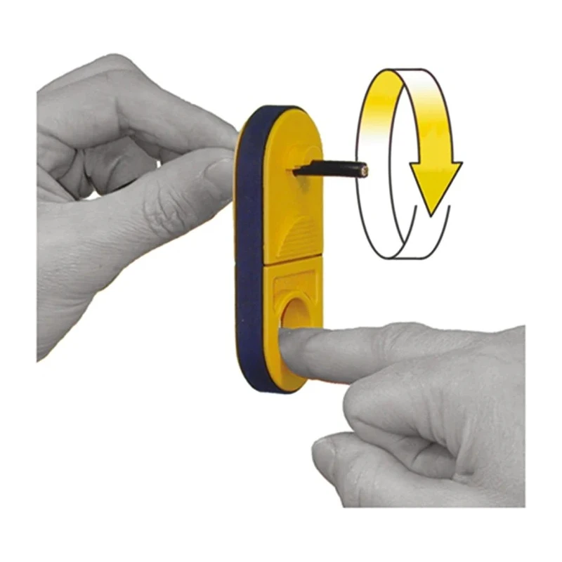 Tavismanor RG58 Series Coaxial Insulated Wire Stripper 3 to 9 mm Stripping Range 9mm Overall Length 