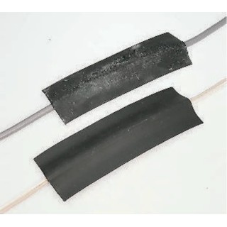 Vulcascot 3 m Black Rubber Cable Cover, 16 mm Inside Diameter, 98 mm Width Snap Fit Series 26100330