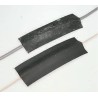 Vulcascot 3 m Black Rubber Cable Cover, 16 mm Inside Diameter, 98 mm Width Snap Fit Series 26100330