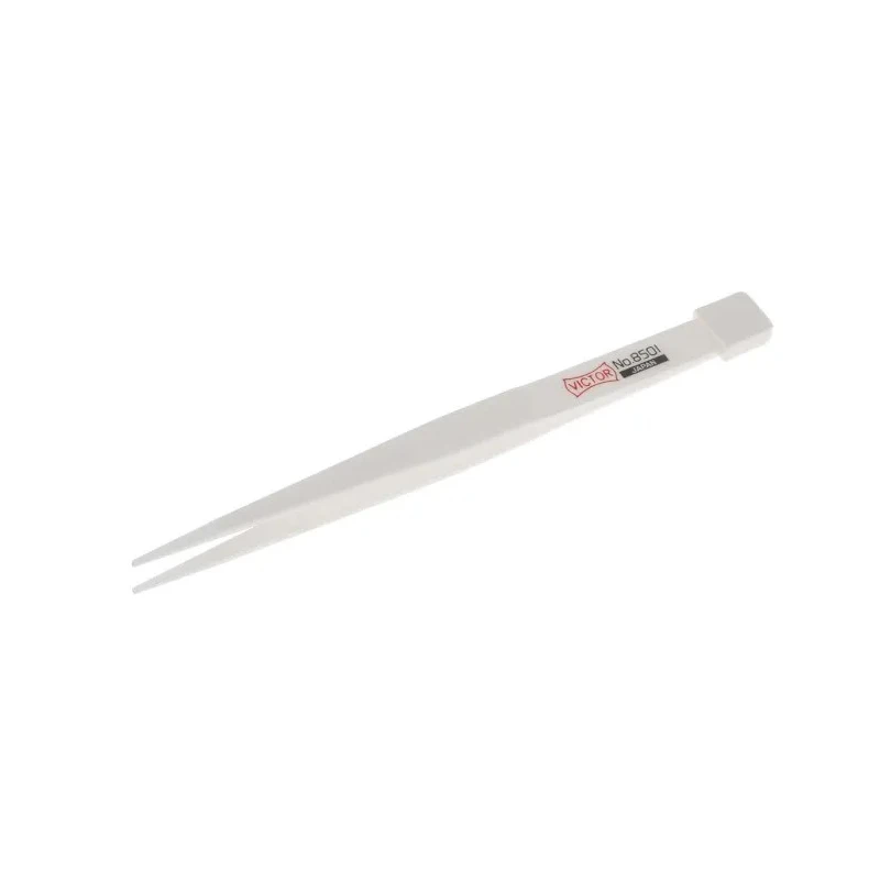 RS PRO 124mm Zirconia Ceramic Serrated Tweezer 663-803