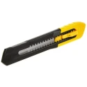 Stanley Safety Knife with Snap-off Blade Retractable 7 Blade Segments Light Duty 18mm Blade Width 165mm Length 0-10-151