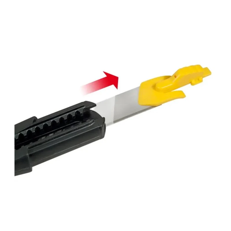 Stanley Safety Knife with Snap-off Blade Retractable 7 Blade Segments Light Duty 18mm Blade Width 165mm Length 0-10-151