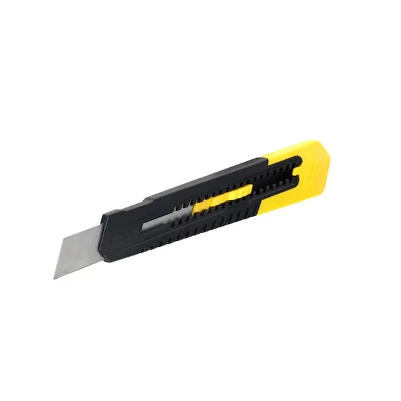 Stanley Safety Knife with Snap-off Blade Retractable 7 Blade Segments Light Duty 18mm Blade Width 165mm Length 0-10-151