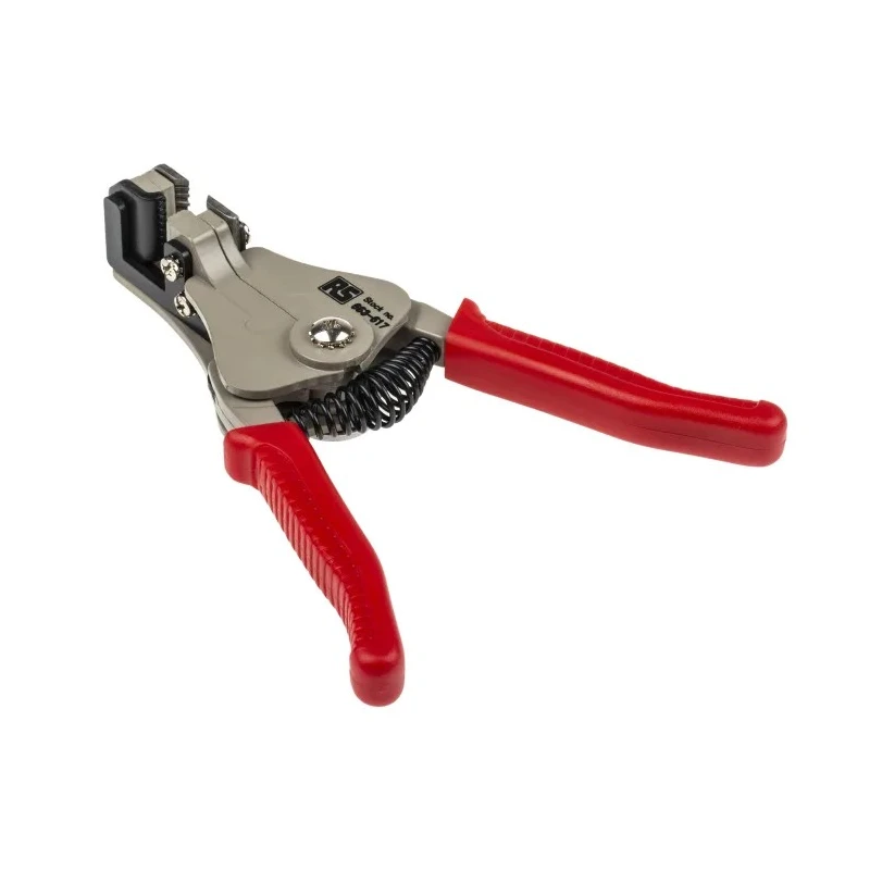 RS PRO PVC Wire PVC Grip Wire Stripper 22 to 8 AWG, 165mm Overall Length 663-617