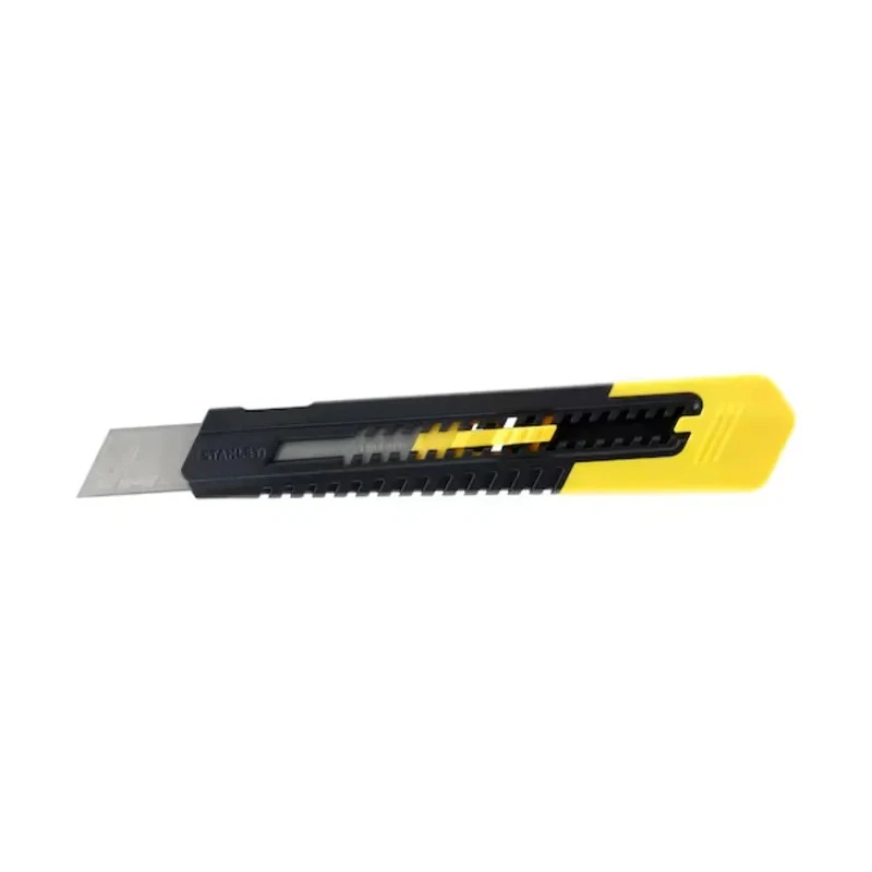 Stanley Safety Knife with Snap-off Blade Retractable 7 Blade Segments Light Duty 18mm Blade Width 165mm Length 0-10-151