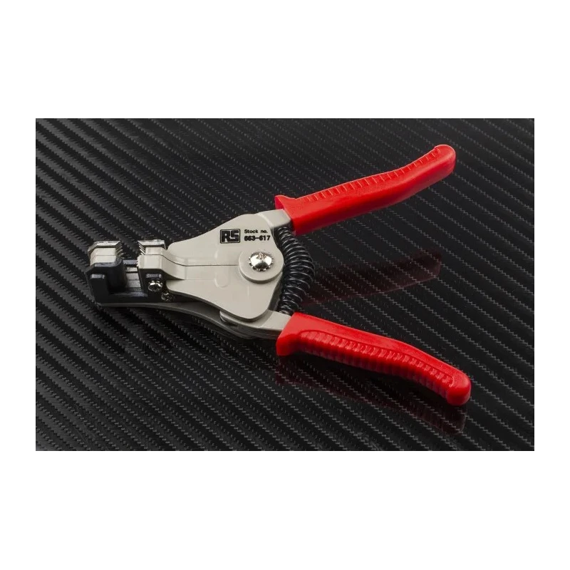 RS PRO PVC Wire PVC Grip Wire Stripper 22 to 8 AWG, 165mm Overall Length 663-617