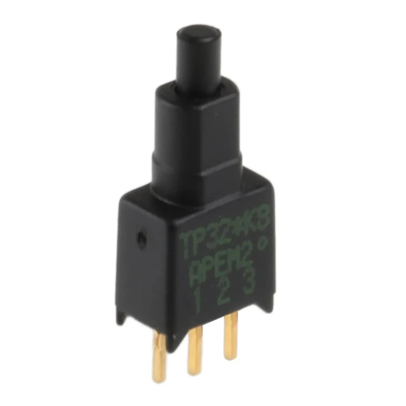 APEM TP Series Push Button Switch, Momentary, PCB Mount, SPST, 20 V dc 20 V ac TP32P0080