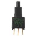 APEM TP Series Push Button Switch, Momentary, PCB Mount, SPST, 20 V dc 20 V ac TP32P0080