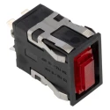 Honeywell Technologies AML32 Series Illuminated Push Button Switch, Front Panel Mount, Red, DPST, IP67 AML32